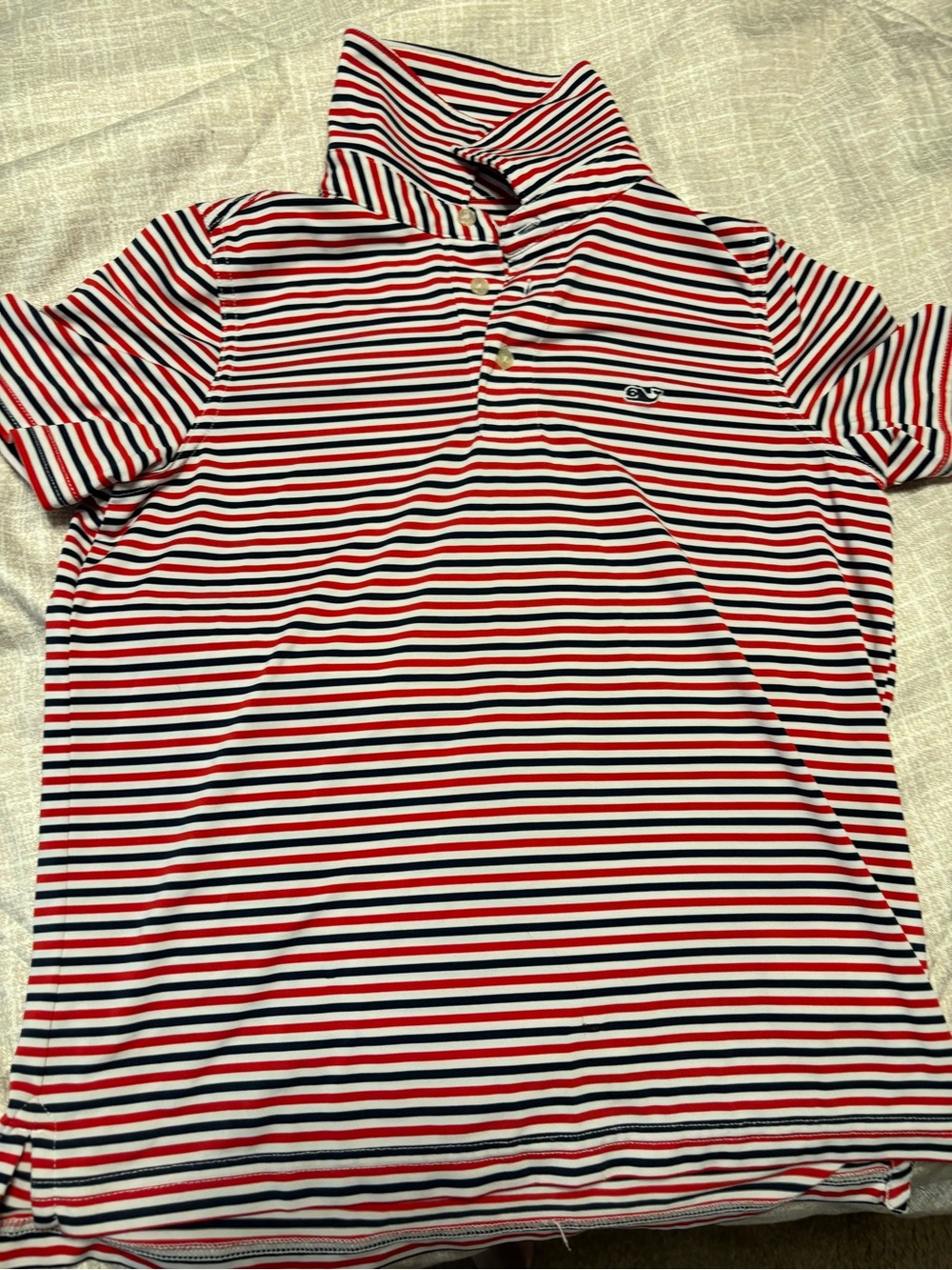 Vineyard Vines Youth Striped Golf Shirt